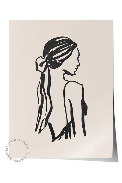 Postifull Απαλή αφίσα Boho Nordic με θέμα Duar - Διακόσμηση σαλονιού, κουζίνας και υπνοδωματίου