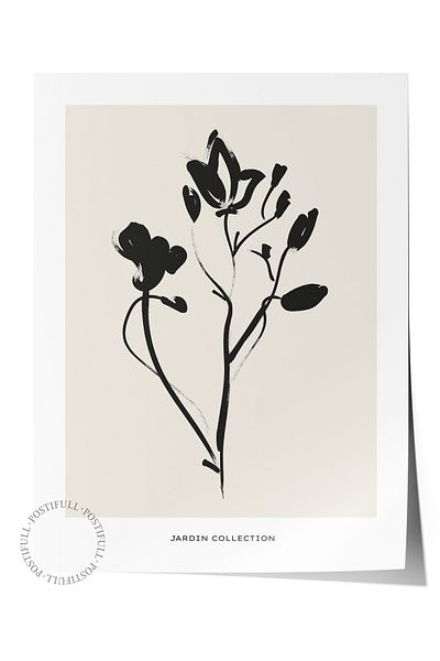 Postifull Απαλή αφίσα Boho Nordic με θέμα Duar - Διακόσμηση σαλονιού, κουζίνας και υπνοδωματίου
