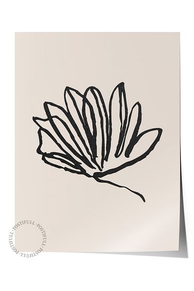 Postifull Απαλή αφίσα Boho Nordic με θέμα Duar - Διακόσμηση σαλονιού, κουζίνας και υπνοδωματίου