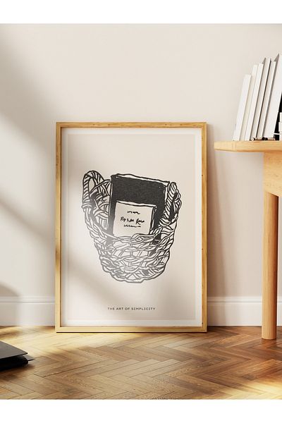 Postifull Απαλή αφίσα Boho Nordic με θέμα Duar - Διακόσμηση σαλονιού, κουζίνας και υπνοδωματίου