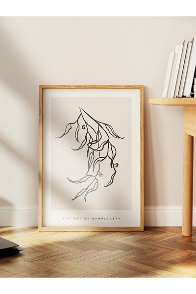 Postifull Απαλή αφίσα Boho Nordic με θέμα Duar - Διακόσμηση σαλονιού, κουζίνας και υπνοδωματίου