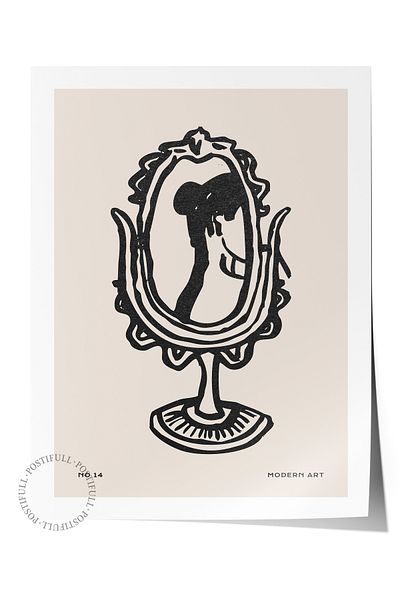 Postifull Απαλή αφίσα Boho Nordic με θέμα Duar - Διακόσμηση σαλονιού, κουζίνας και υπνοδωματίου