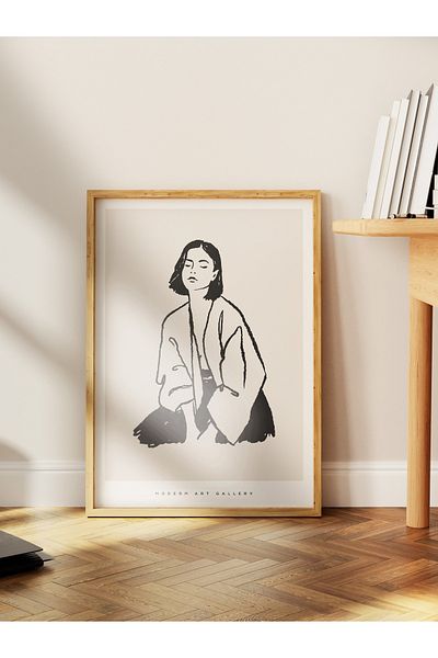 Postifull Απαλή αφίσα Boho Nordic με θέμα Duar - Διακόσμηση σαλονιού, κουζίνας και υπνοδωματίου