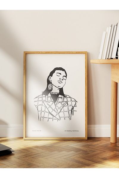 Postifull Απαλή αφίσα Boho Nordic με θέμα Duar - Διακόσμηση σαλονιού, κουζίνας και υπνοδωματίου
