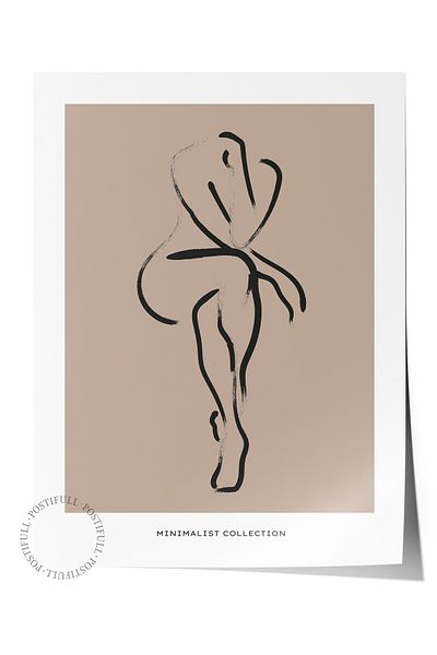 Postifull Απαλή αφίσα Boho Nordic με θέμα Duar - Διακόσμηση σαλονιού, κουζίνας και υπνοδωματίου
