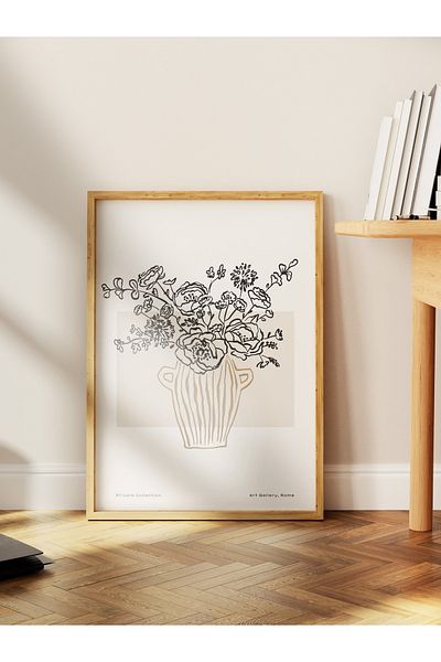 Postifull Απαλή αφίσα Boho Nordic με θέμα Duar - Διακόσμηση σαλονιού, κουζίνας και υπνοδωματίου