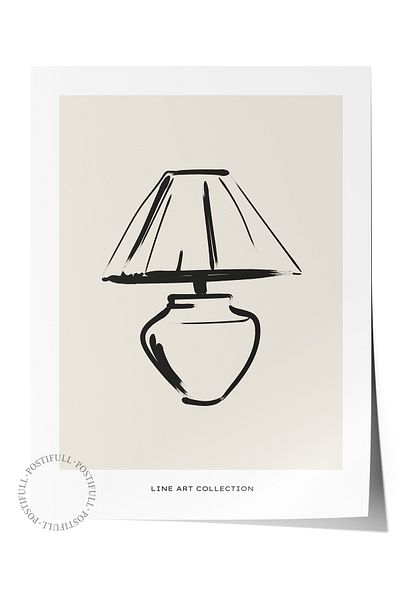 Postifull Απαλή αφίσα Boho Nordic με θέμα Duar - Διακόσμηση σαλονιού, κουζίνας και υπνοδωματίου