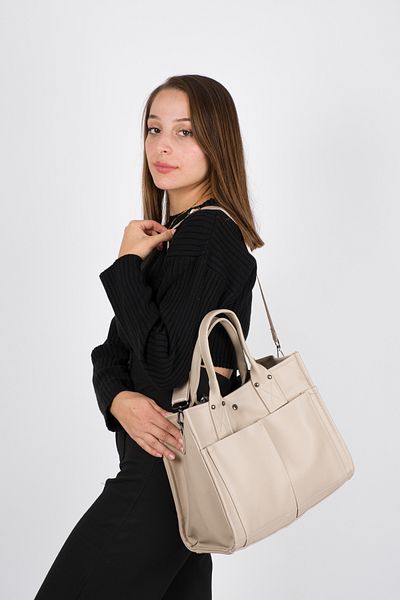 citycenterfashion Geantă de umăr și crossbody din piele artificială pentru femei cu curea suplimentară cty-lbn-9225