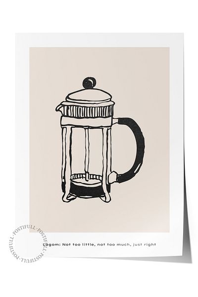 Postifull Απαλή αφίσα Boho Nordic με θέμα Duar - Διακόσμηση σαλονιού, κουζίνας και υπνοδωματίου