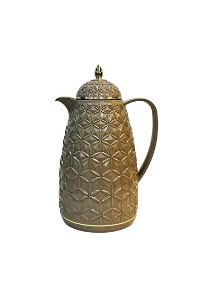 ARTER Home Cristallo Brown 1L Glass Thermos