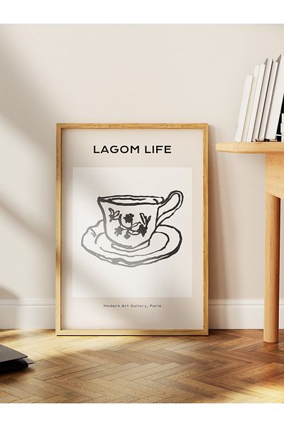 Postifull Απαλή αφίσα Boho Nordic με θέμα Duar - Διακόσμηση σαλονιού, κουζίνας και υπνοδωματίου