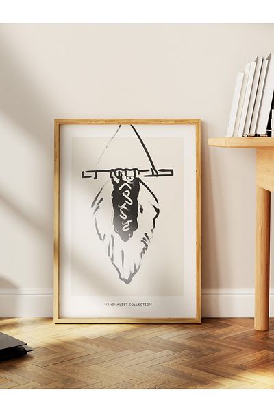 Postifull Απαλή αφίσα Boho Nordic με θέμα Duar - Διακόσμηση σαλονιού, κουζίνας και υπνοδωματίου