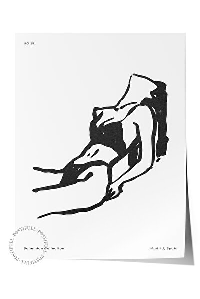 Postifull Απαλή αφίσα τοίχου χωρίς πλαίσιο Boho, αφίσα με θέμα το σκανδιναβικ...