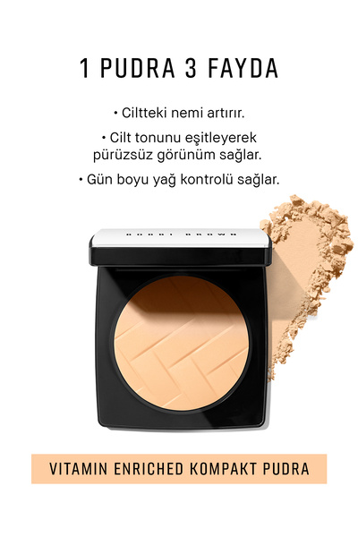 BOBBI BROWN Vitamin Enriched Nemlendirici Kompakt Pudra - Neutral 716170303734