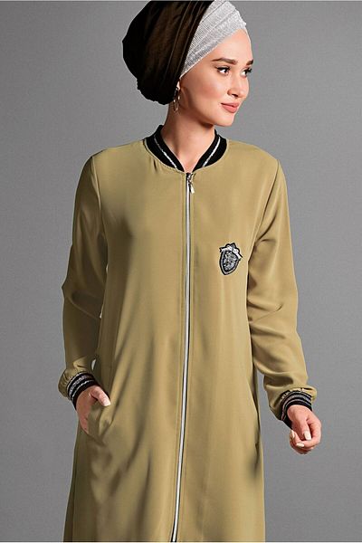 TRENDTESETTÜR Γυναικείο καφέ (A.CAMEL) Αθλητικό Σετ 2 τεμαχίων με λεπτομέρεια στο έμβλημα 9106