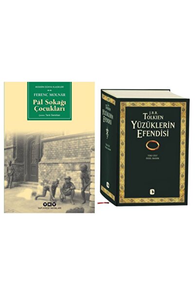 Yapı Kredi Yayınları Pal Sokağı Çocukları- Ferenc Molnar - Yüzüklerin Efendisi Tek Cilt Özel Basım - J. R. R. Tolkien