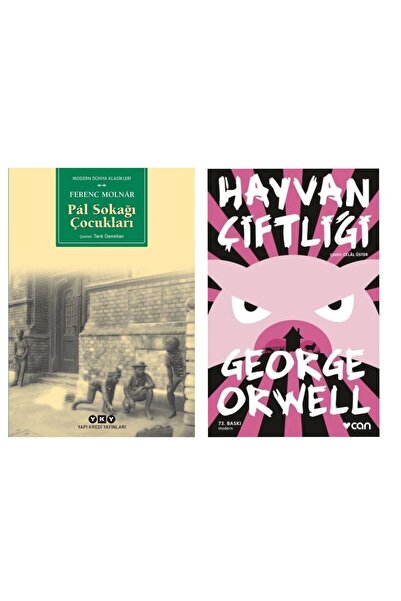 Yapı Kredi Yayınları Pal Sokağı Çocukları- Ferenc Molnar - Hayvan Çiftliği - George orwell