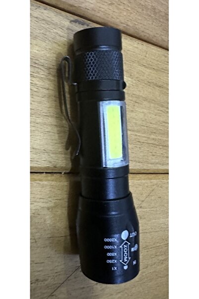 SERMER PAZARLAMA MİNİK ŞARJLI ÇOK FONKSİYONLU KEMERE TAKMALI EL FENERİ