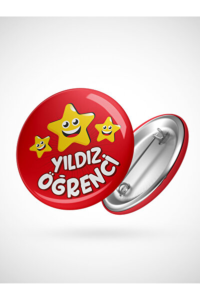 Jet Online 20 Adet Yıldız Öğrenci Motivasyon Rozeti, Öğrenci Rozeti