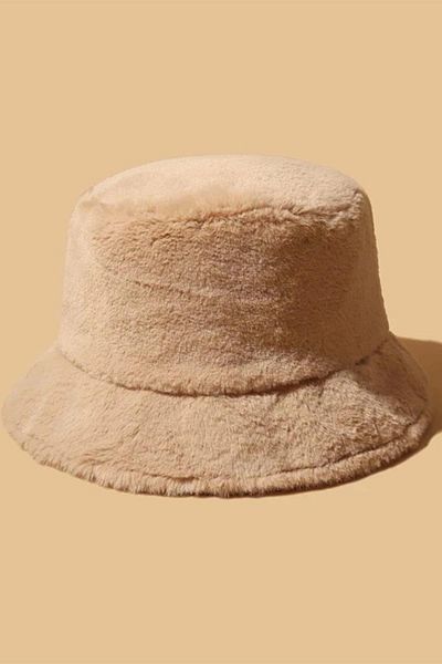 BAHELS Καπέλο κουβά με μαλακή υφή Camel Plush