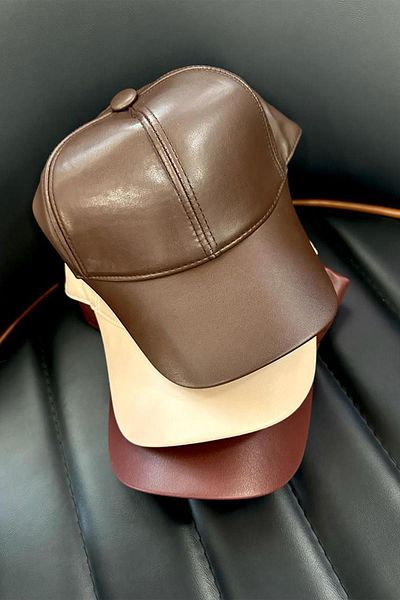 BAHELS Bitter Brown Unisex Vegan Δερμάτινο Καπέλο