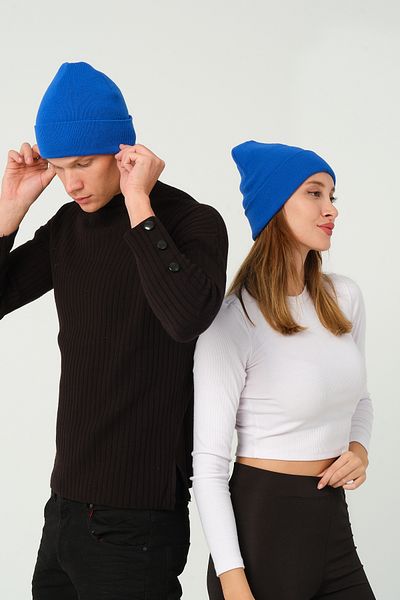 vawensea Unisex Winter Folded Beanie Single Saks