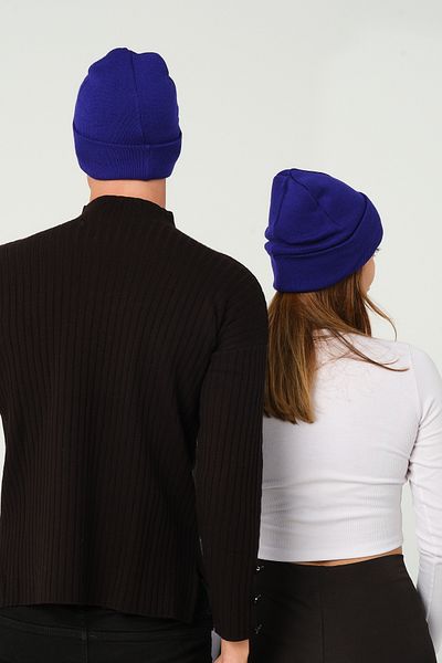 vawensea Unisex Winter Folded Beanie Single