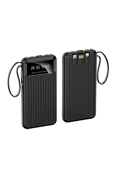 NEUTRON 10.000 Mah Kablolu Dijital Göstergeli El Feneri Özellikli Powerbank -...