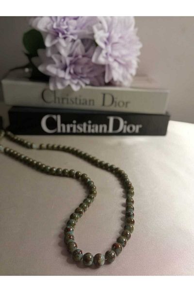 PASAMİA Colorful Bead Bracelet Rosary Bead (50 Pieces)