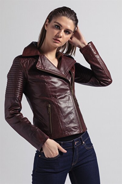 Deriderim Women's Coat Brown F-179