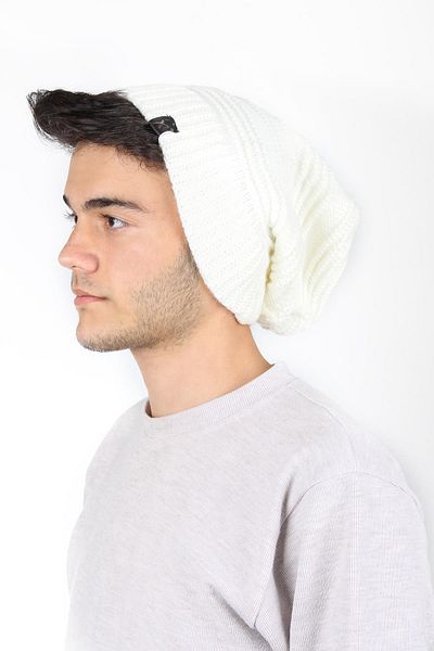 toptanhanem White Men's Wool Beret - Perfect Protection Against Cold Weather