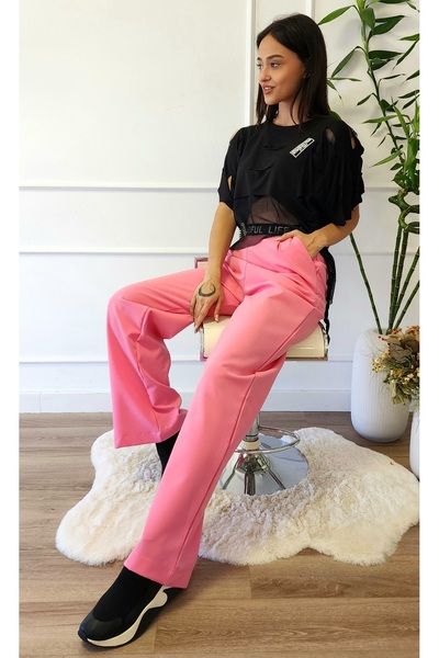 My Boutique PANTALONE SA GUMENIM DETALJIMA
