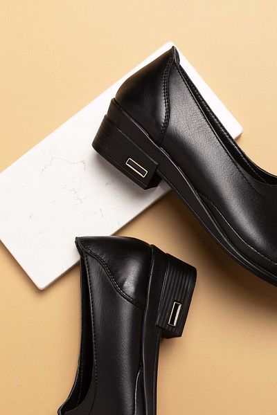 Gondol Women's Genuine Leather Heeled Shoes Msa.67