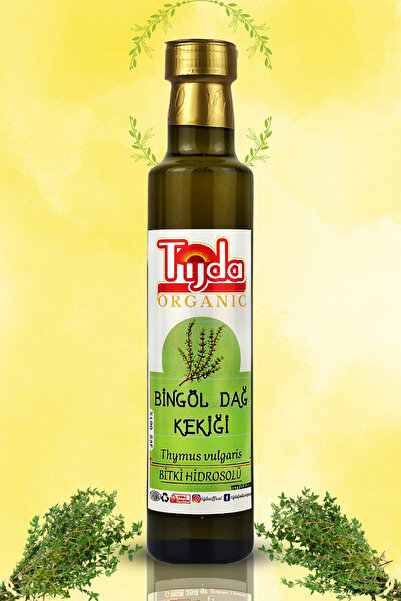TİJDA Dağ Kekiği Özü ( Thymus Vulgaris ) %100 Saf Içilebilir 250 Ml