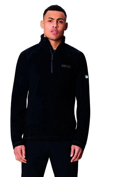 Regatta Montes Men's Half Zipper Polar Black RMA212