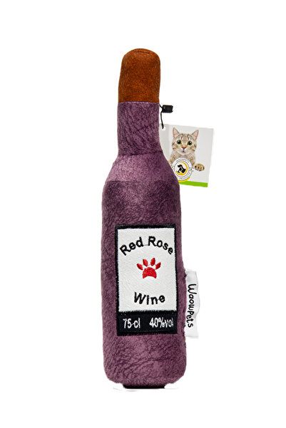 WaowPets Animal Products Bottle Toy, Köpek Oyuncağı, Kedi Oyuncağı, Peluş Oyu...
