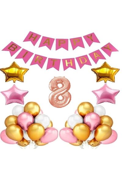 DÜVENCİ TİCARET SET DE BALON DE ANIVERSARE DE LUX