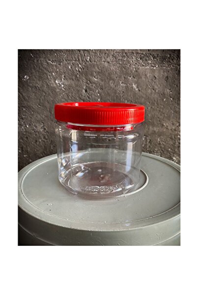 cansares Pickle Can 0.75 Liter Small Size Paste Sauce Storage Pet Can Plastic Transparent Pet Can Suitable for Food