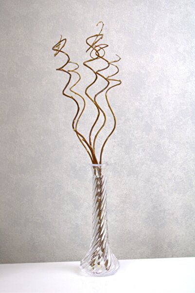 Asenya Burgulu Dal 15 Adet 40-50 cm Dekoratif Vazo Süsü Yapay Çiçek Bitki Ağa...