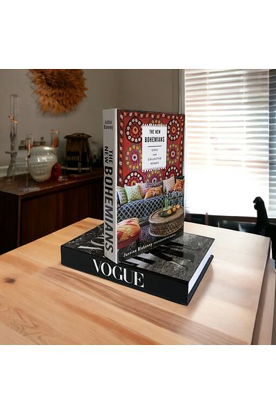 NARİBA Bohemians & Vogue Set of 2 Decorative Book Box