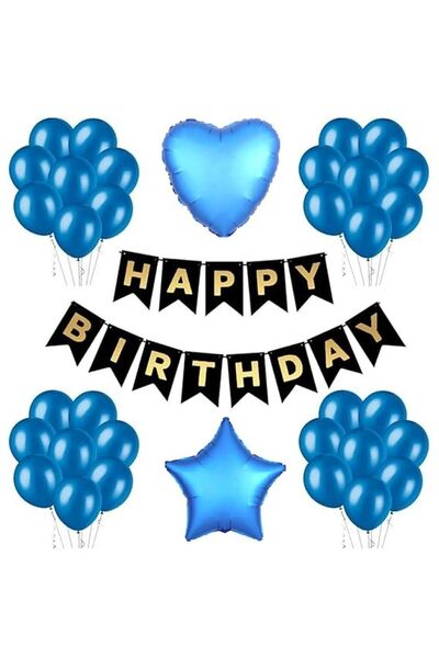 DÜVENCİ TİCARET ΠΟΛΥΤΕΛΕΣ ΜΠΛΕ ΣΕΤ ΜΠΑΛΟΝΙΩΝ ΓΙΑ ΗΜΕΡΑ ΓΕΝΕΘΛΙΩΝ