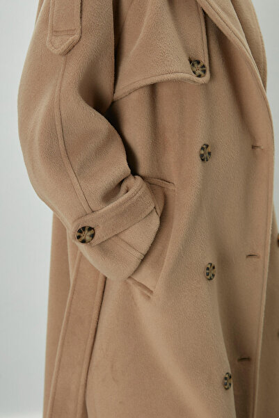 Manuka PREMIUM CACHET TRENCH COAT CAMEL