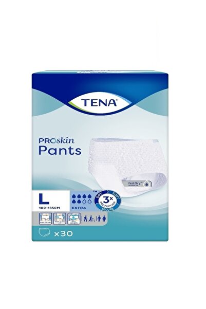 TENA 6 Damla Külotlu Hasta bezi Large (Büyük Boy) 30'lu Paket 1 Adet