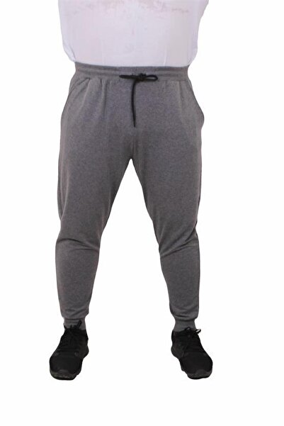 Starbattal Plus Size Basic Sweatpants Full Lycra 11516 GRAY MELANGE