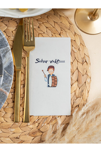 Rima Tasarım Sahur Vakti Ramazan Ayı Sunum Peçetesi 20li