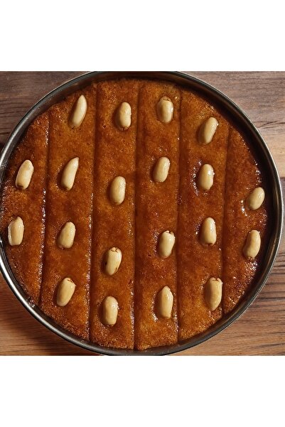 Gelsinbi Sabri Usta, Meşhur Akhisar, Şambali Tatlısı, Şerbetli ( 800 G.) Yuvarlak Tepsi, 10. Porsiyon