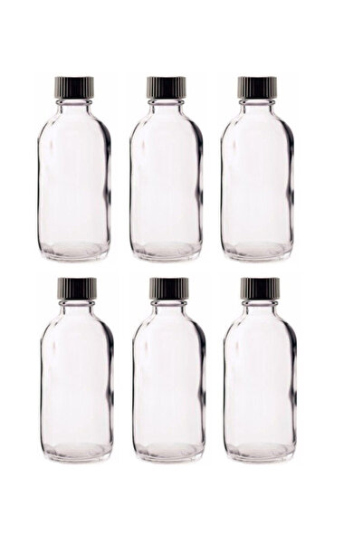 Genel Markalar 6 Adet Cam Şişe Oda Kokusu Esans Kolanya Şişesi Çok Amaçlı Pla...