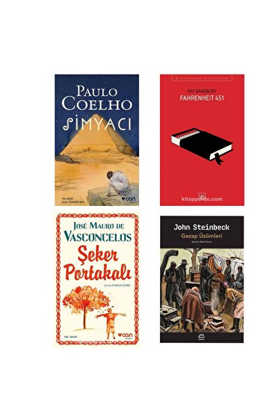 CAN Simyacı - Fahrenheit 451 - Şeker Portakalı - Gazap Üzümleri
