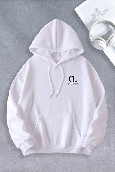 Ciel Lune Hanorac oversize, unisex, pentru femei, pentru bărbați, marca Ciel ...