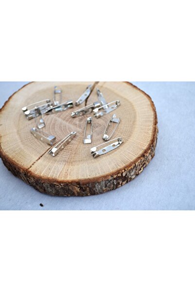 FlowerAksesuar 100 ADET - 2,5 cm BROŞ İĞNESİ, ROZET İĞNESİ, BROŞ YAKA İĞNESİ,...